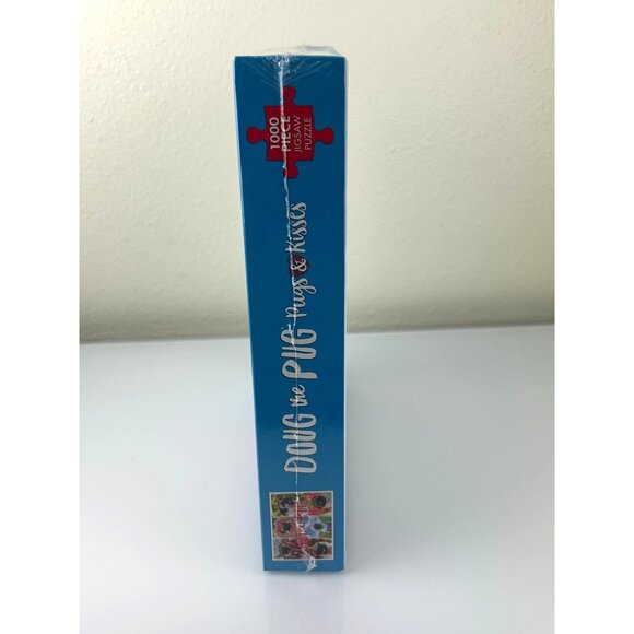 Doug the Pug "Pugs & Kisses" 1000 pc Jigsaw Puzzle Willow Creek Dogs Fun Humor - Picture 11 of 13